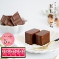 和風チョコレート 和しょこら 5ケ　メール便